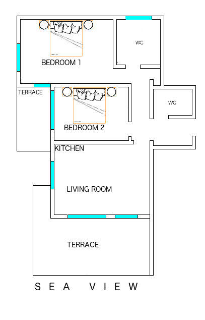 MREproperty (1) Wasserfront-Appartements in Dobra Voda-Bar — Montenegro