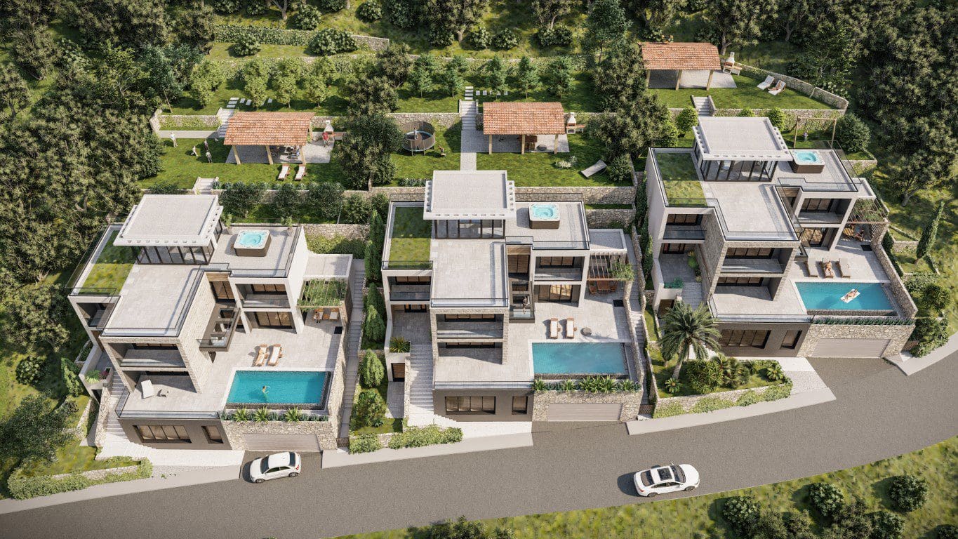 MREproperty (17) Розкішні вілли на продаж у районі Будви — Чорногорія
