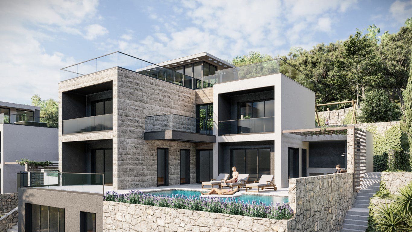 MREproperty (18) Розкішні вілли на продаж у районі Будви — Чорногорія