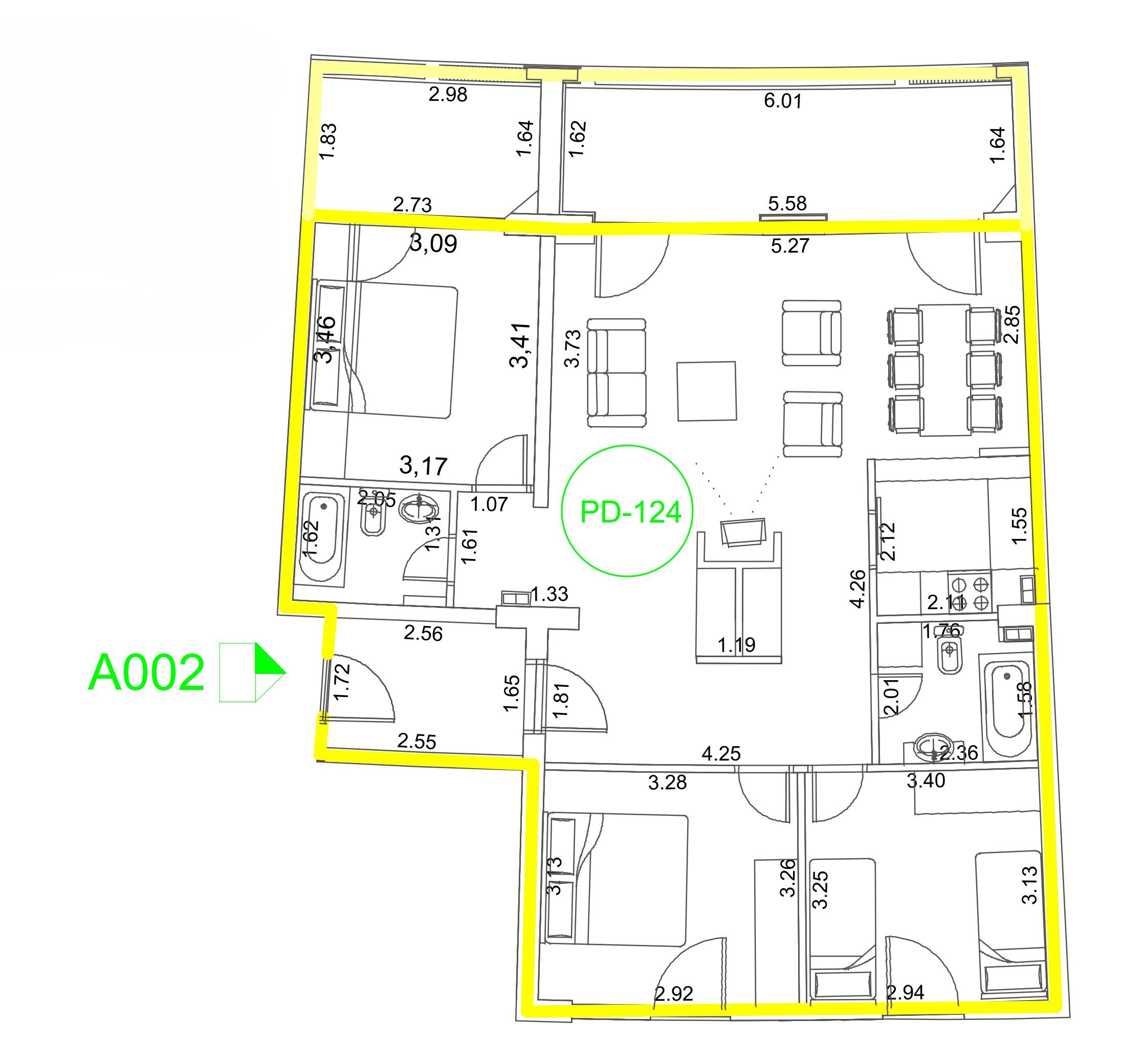 MREproperty (10) Luksusowe mieszkanie w Budvie na sprzedaż: Kompleks Harmonia — Czarnogóra