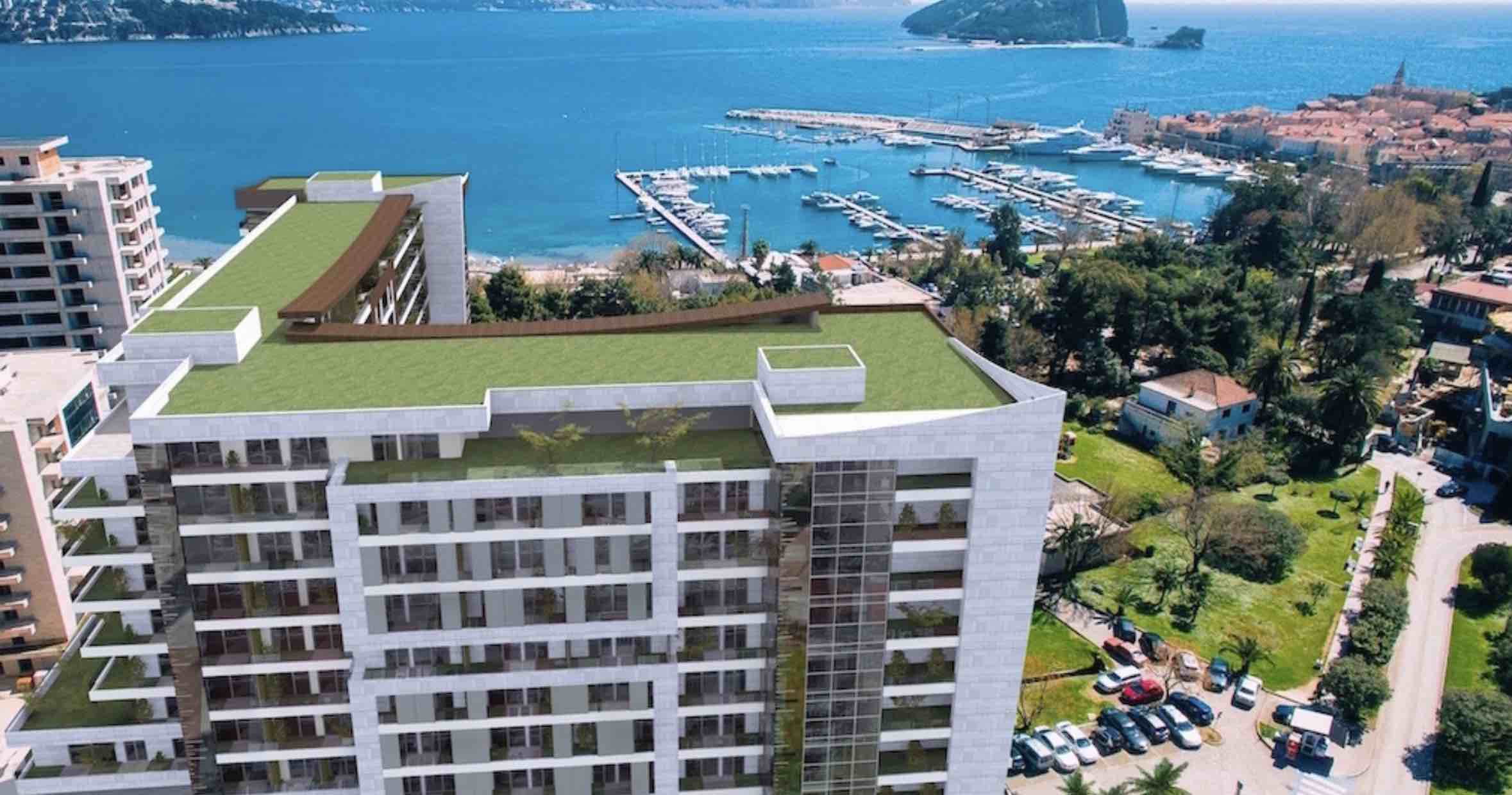 Snimak ekrana Luksuzne nekretnine na prodaju u Porto Budvi — Crna Gora