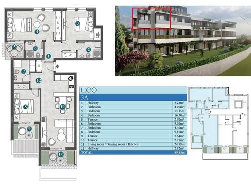 MRE-nekretnina (8) Luksuzni apartmani na prodaju u Crnoj Gori — Crna Gora