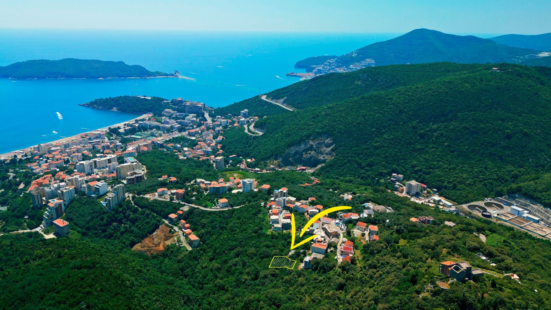 Montenegro Estates (1) Građevinska parcela na prodaju u Bečićima