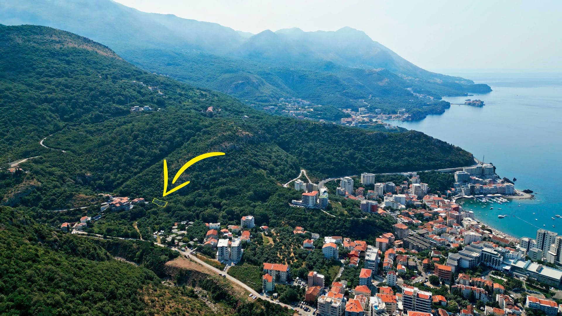 Montenegro Estates (5) Zemljište na prodaju u Bečićima — Becici