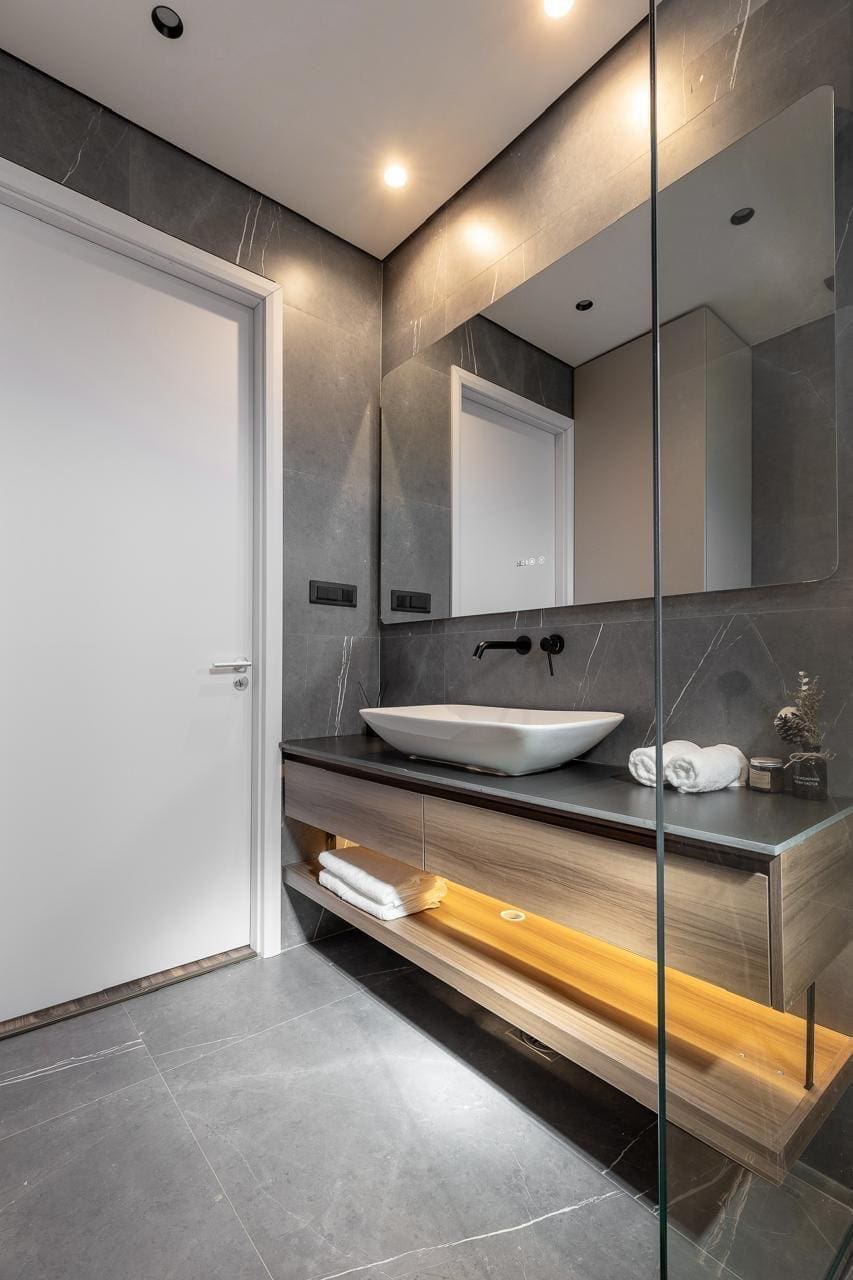Montenegro Estates Karadağ (13) Lastva Grbaljska'da Daireler – Havuzlu Modern Evler, Budva'ya 5 km — Karadağ