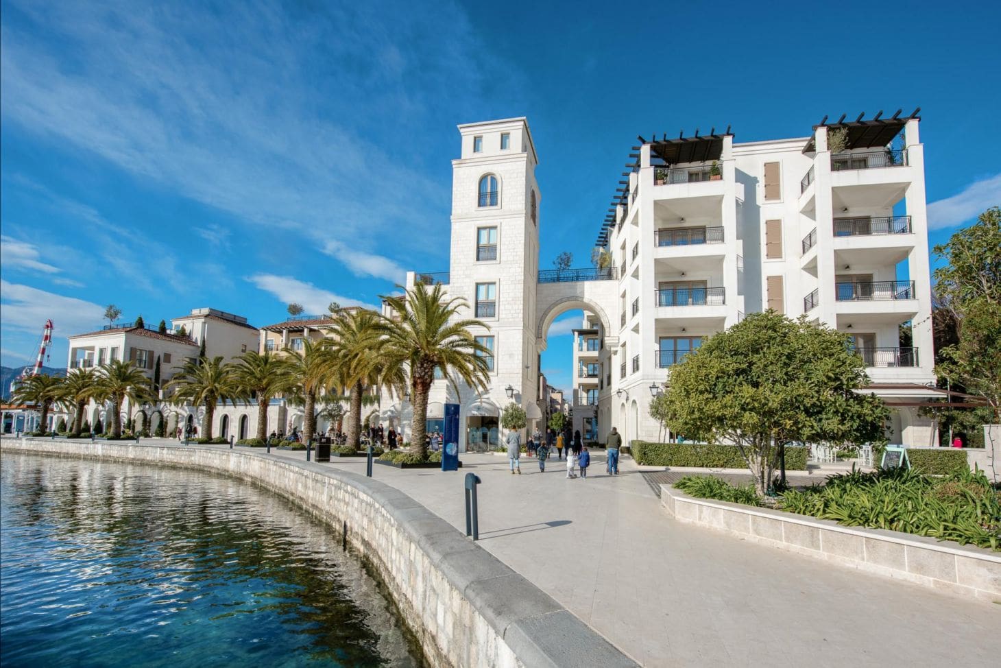 Montenegro Estates Crna Gora (10) Apartman sa pogledom na more Porto Montenegro – Luksuzni dom sa 2 spavaće sobe — Crna Gora