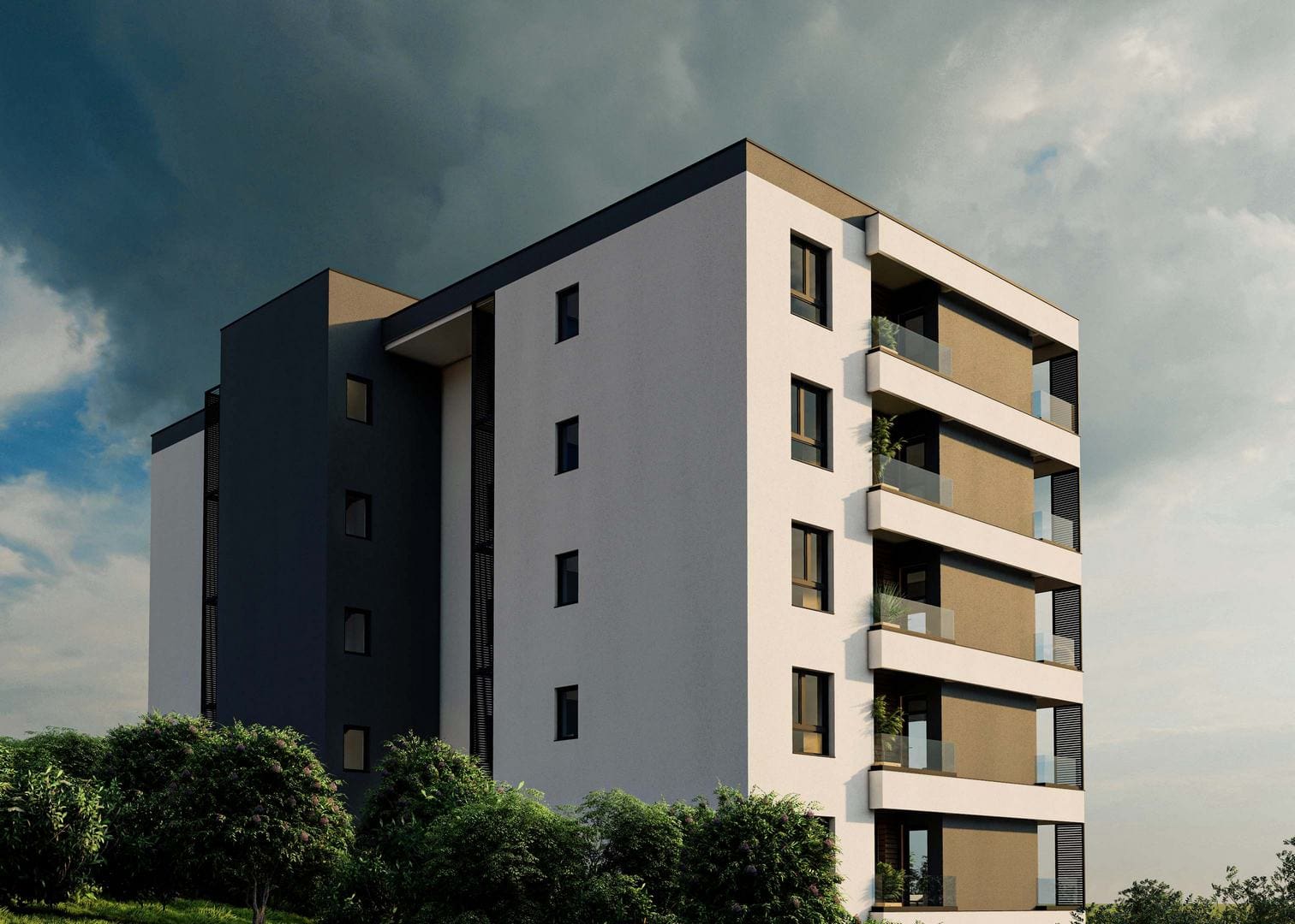 Šušanj-Bar-27'de-Satılık-Daire Šušanj Bar'da Satılık Yeni 1+1 Daire | 40m² + 18m² Özel Dış Alan — Karadağ