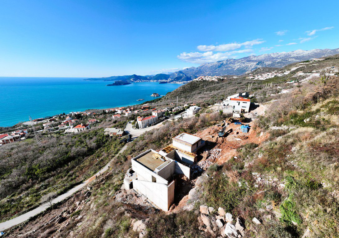 Standard Bauland zu verkaufen nahe Budva — 1.262 m² in Tudorovići